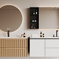 Modern bathroom cabinet 3d model