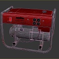 Industrial LOFT Generator Gasoline Generator Diesel Generator 3d model