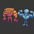 Spongebob Cartoon Spongebob Animation Spongebob Anime Spongebob Little Monster Little Monster 3d model