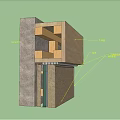 Modern Node Wall Node Wall 3d model