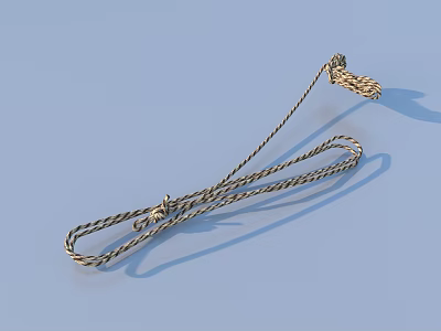 Rope rope pile hemp rope rope group rope 3d model