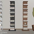 Shelf Bookshelf 3d model