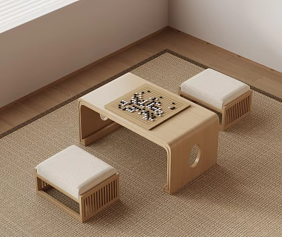 11 Entertainment Table New Chinese Go Table Chess Table 3d model