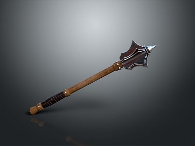 Scepter Ancient Scepter Cane Ancient Scepter Magic Scepter Metal Scepter Classical Scepter Magic Scepter 3d model