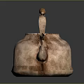 Copper Kettle With Wooden Handle And Hammered Surface For Daily Use