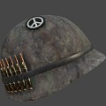 Military Helmet Weapon 3d model