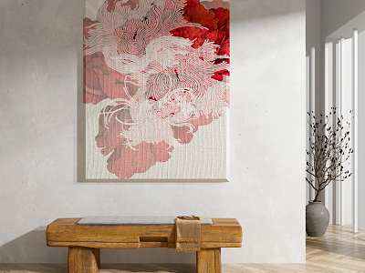 New Chinese Decorative Painting model