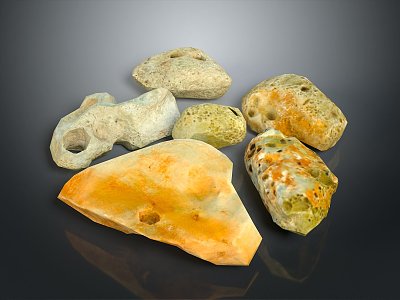 Stone Rock Stone Appreciation Stone Strange Stone Ore Realistic model