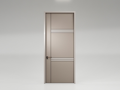 Single-door set door model