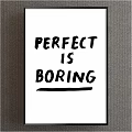 Handwritten Cest la vie Wall Art Black White Decorative Home Print