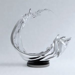 Modern Sculpture Decorative Sculpture 3d model