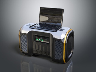 Laser Printer Modern Printer 3d model