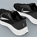 Modern sneaker Nike Zoom Running Shoes Nike Running Shoes Nike sneaker 3d model