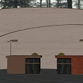 CCD Hotel Front Desk 3d model