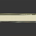 Stack of US Dollar Bills Bound With Yellow Strap and $10000 Denomination on Dark Background