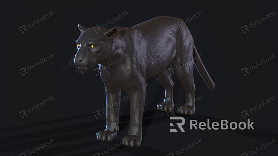 Black Panther Leopard model