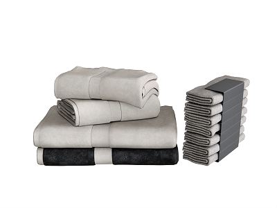 Modern Towels Bath Towels model