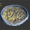Golden Crispy French Fries Served On White Plate Ready To Eat