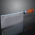 Chopper Chinese Chopper Japanese Sande Knife Sliced Knife Wenwu Knife 3d model