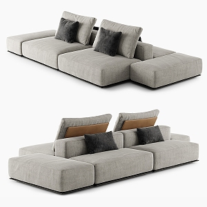 Poliform Multiplayer Sofa 3d model