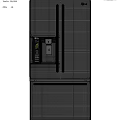 Stainless Steel French Door Refrigerators With Bottom Freezer Drawer And Water Ice Dispenser