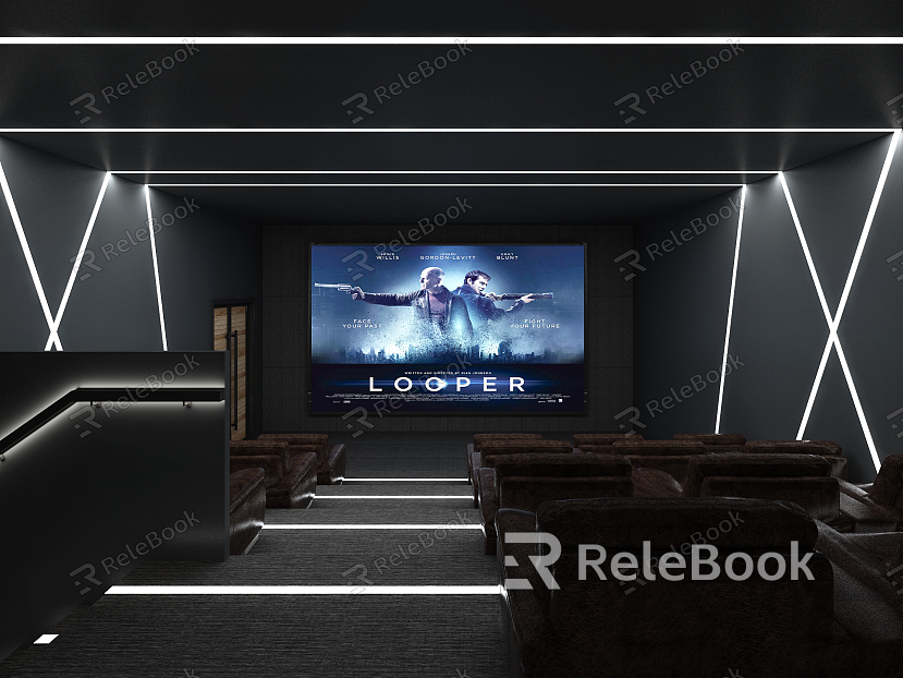 modern video room model