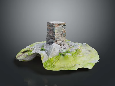 Columns Stone Columns Stone Columns Old Columns Roman Columns Roman Columns Classical Columns Greek Columns 3d model