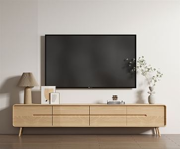 Nordic TV cabinet 3d model