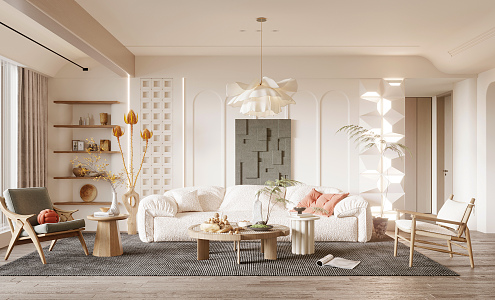 The Silent Living Room 3d model