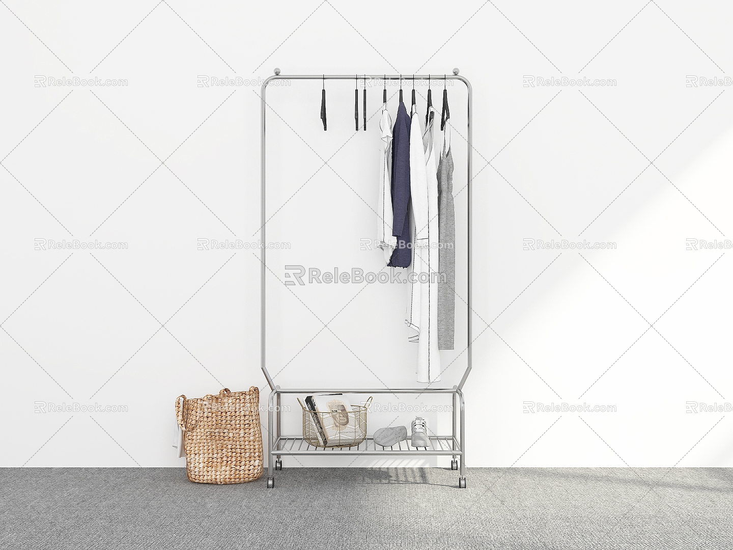 Modern Hangers Floor Hangers Mobile Hangers Coat Racks Hangers Hangers 3d model