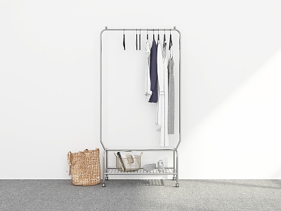 Modern Hangers Floor Hangers Mobile Hangers Coat Racks Hangers 3d model