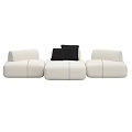 Modern Multiplayer Sofa Combo 3d model
