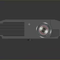 EPSON Gray Projector With Cooling Vents And High Definition Lens For Computer Projection Use
