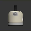 Sleek Silver Electric Kettle With Black Handle And Stainless Steel Design
