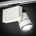 Modern White Downlight Spotlight Design For Ceiling Track Lighting Fixture 3d model