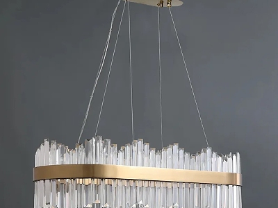 Dining chandelier 3d model