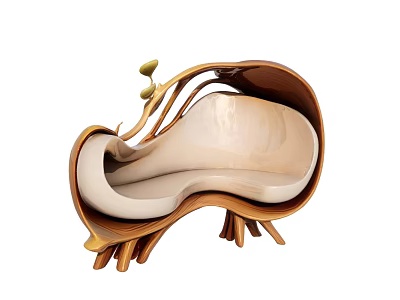 Special-Shaped Sofa Single Sofa 3d model