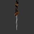 Hell Dagger Mysterious Weapon 3d model