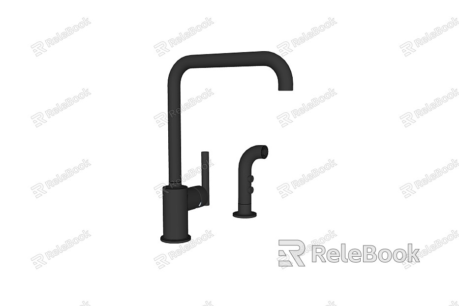 Kitchen sink basin faucet model