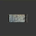 Vintage Weathered Food Truck With Rustic Exterior Chipped Paint And Metal Windows