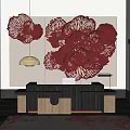 Modern Front Desk Hotel Front Desk 3d model