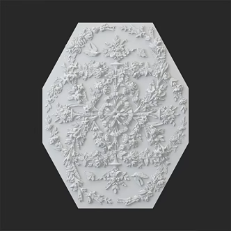 Carved 3d model