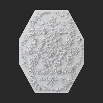 Carved 3d model