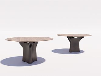 Modern Dining Table Leisure Table 3d model