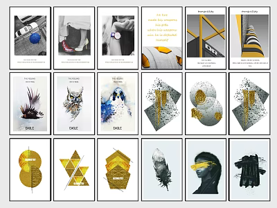 Modern Minimalist Wall Art Collection With Geometric Patterns Animal Motifs And Abstract Designs 3d model