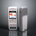 Nokia Classic Mobile Phones With Front Screen Display Hands Image And Side View