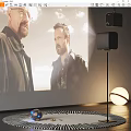 Modern Projector 3d model