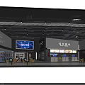 Modern Cinema Lobby With Ticket Counter Screen Seats And Food Counter