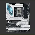 Modern computer motherboard computer motherboard 3d model