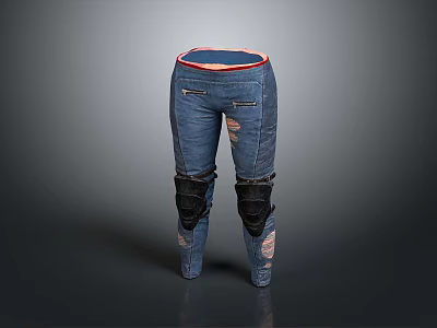 Jeans Casual Pants Denim Casual Pants Men's Pants Women's Pants Men's Pants Women's Pants 3d model
